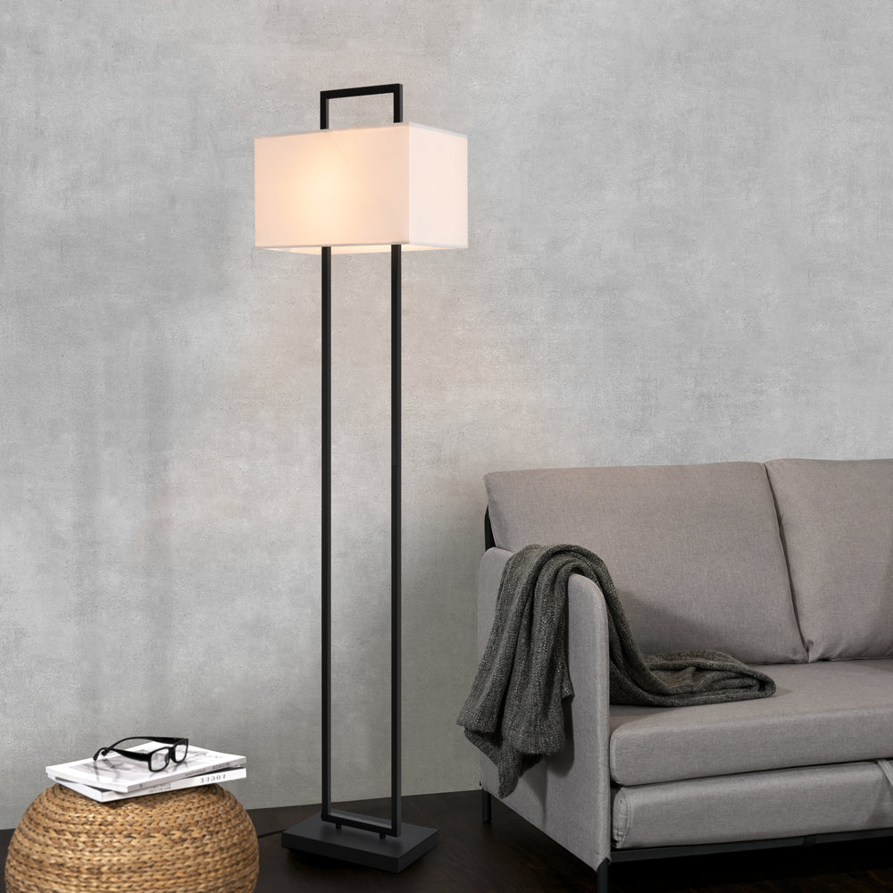 Gulvlampe Sigdal Sort / Hvid [lux.pro] - premiumXL