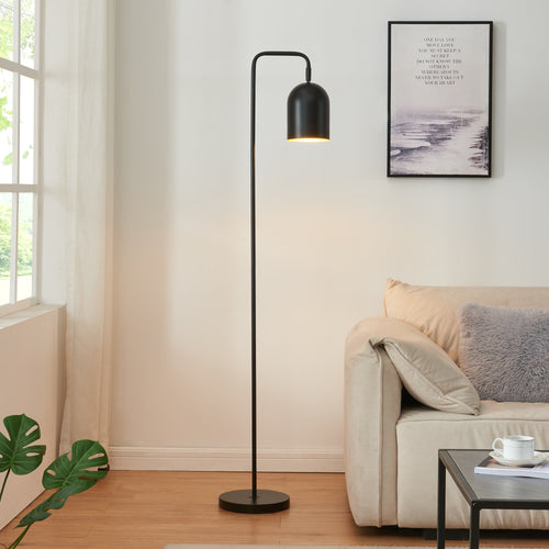Gulvlampe Barnard metal 159 cm sort [lux.pro] - premiumXL