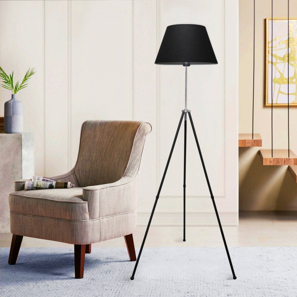 Gulvlampe Livingston Sort [lux.pro] - premiumXL