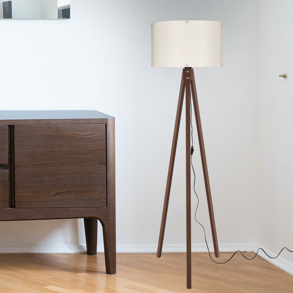 Gulvlampe Guildford E27 i forskellige farver [lux.pro].