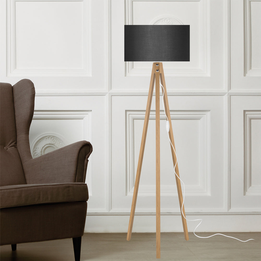 Gulvlampe Rochester E27 i forskellige farver [lux.pro] - premiumXL