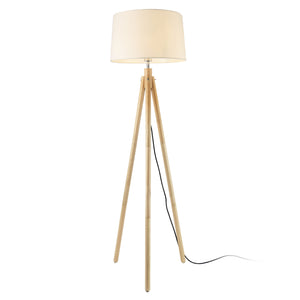 Gulvlampe Tomar 153 cm 1xE27 Max. 60W Hvid lux.pro - premiumXL