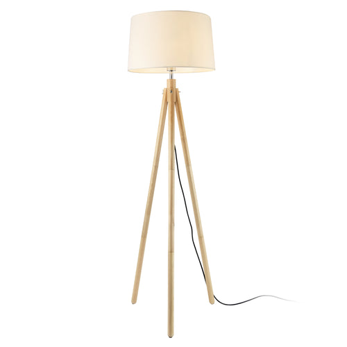 Gulvlampe Tomar 153 cm 1xE27 Max. 60W Hvid lux.pro - premiumXL