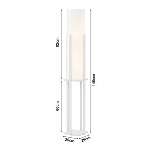 Gulvlampe Gisborne med hylde i forskellige farver. farver [lux.pro]