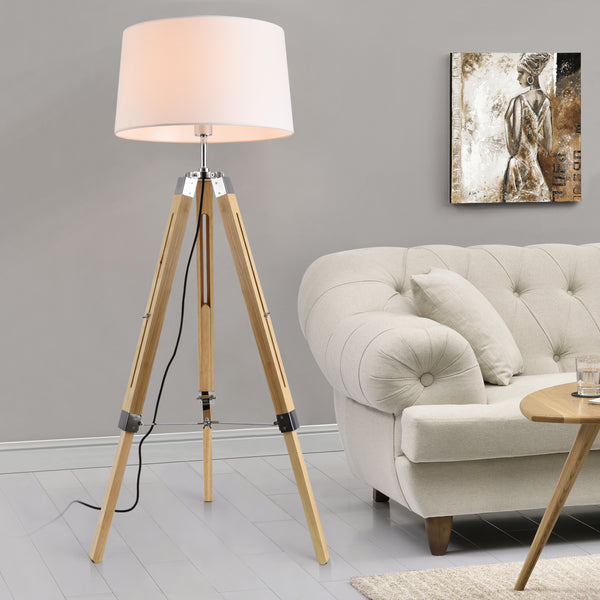 Gulvlampe Karlsbad 145 cm i forskellige farver lux.pro