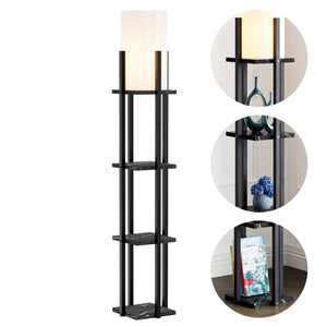 Stourbridge gulvlampe med hylder i forskellige farver. farver [lux.pro]