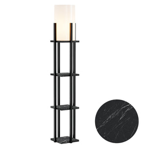 Stourbridge gulvlampe med hylder i forskellige farver. farver [lux.pro]