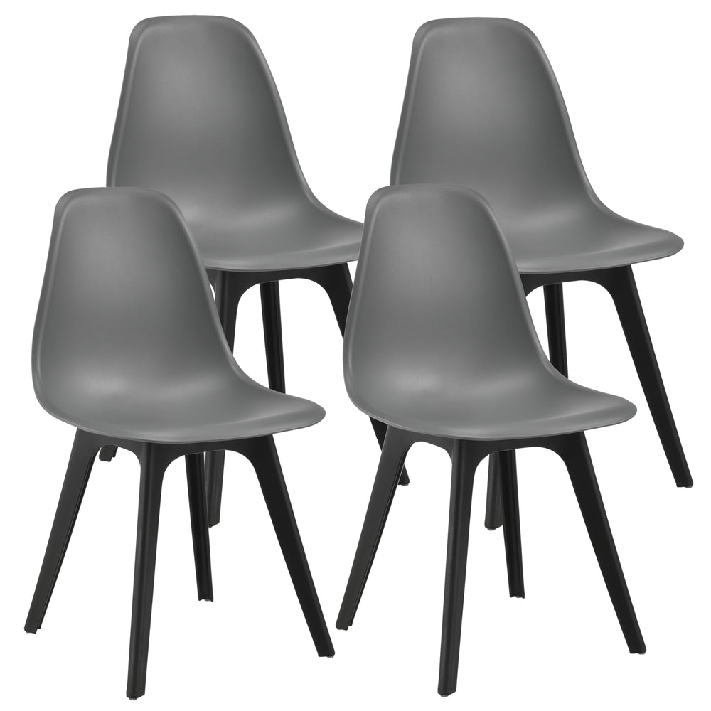 4 stk. Brevik spisebordsstol 83x54x48 cm i forskellige farver en.casa - premiumXL