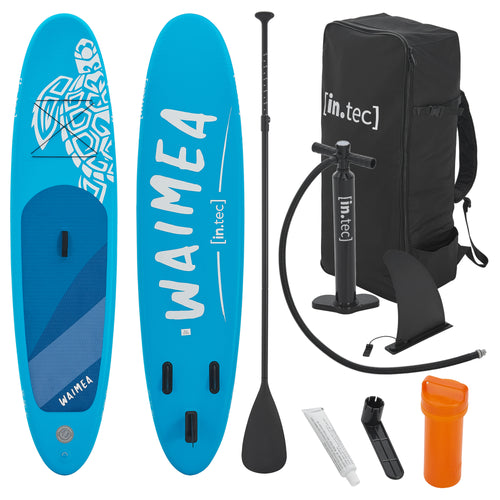 Paddleboard Waimea op til 100 / 150 kg i forskellige farver og størrelser [in.tec]