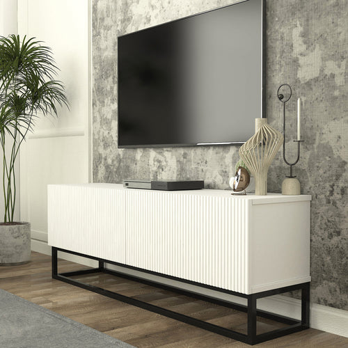 TV lowboard Verpsboga [en.casa]
