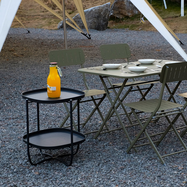 Tabletbord Sandefjord Stål [en.casa]