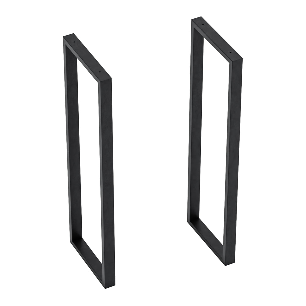 Bordstel Kauniainen sæt af 2 stål 87x27 cm [en.casa].