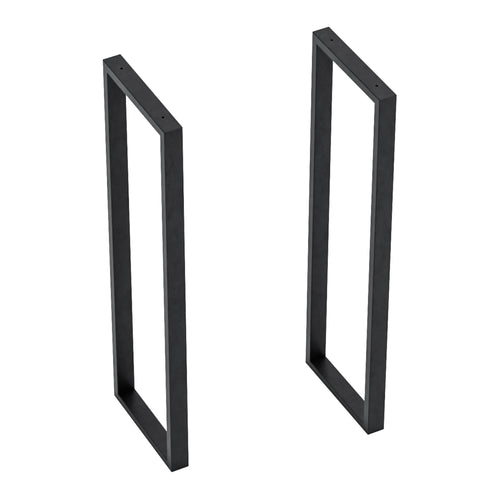 Bordstel Kauniainen sæt af 2 stål 87x27 cm [en.casa].