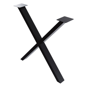 Bordstel Høng sort forskellige størrelser Størrelser [en.casa]