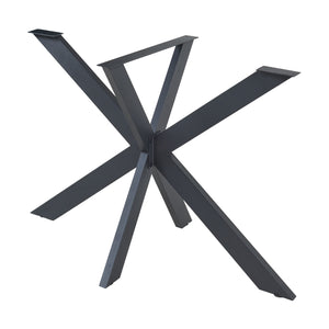 Bordstel Oberau stål [en.casa]