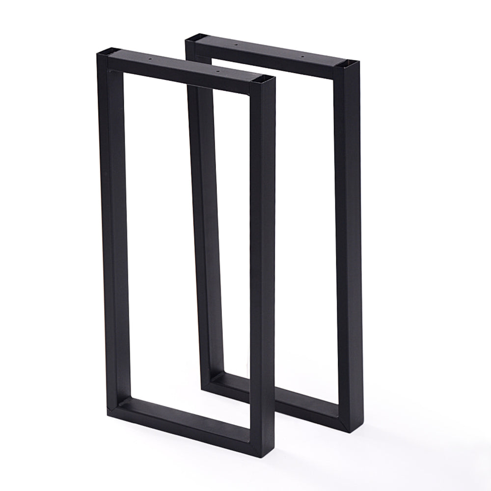 Bordstel Møldrup 56x27cm Sort [en.casa] - premiumXL