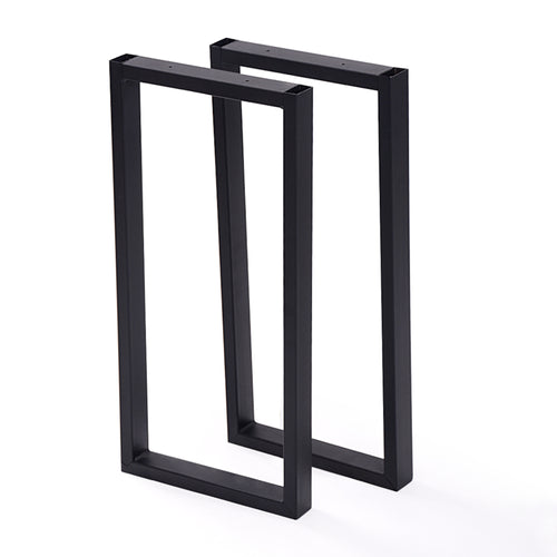Bordstel Møldrup 56x27cm Sort [en.casa] - premiumXL