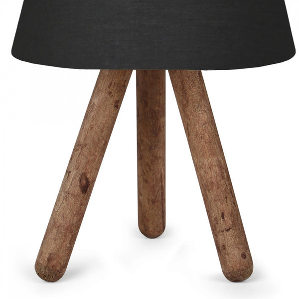 Bordlampe Middlesbrough træ 1xE27 i forskellige farver [lux.pro]