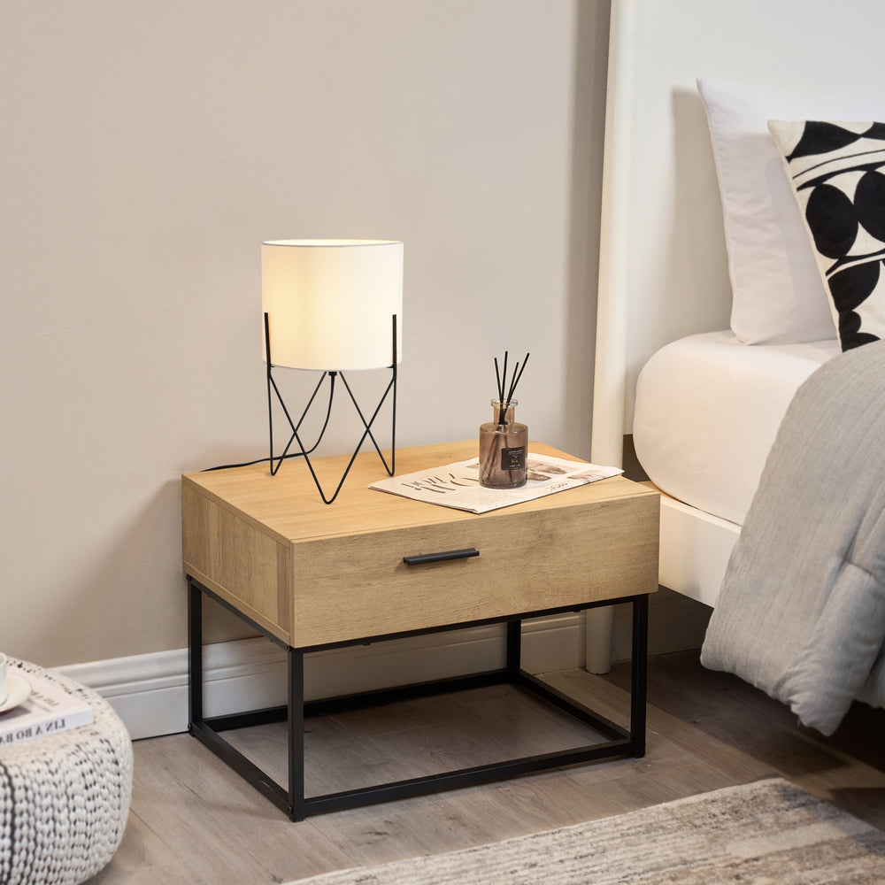 Bordlampe Slough Hvid [lux.pro] - premiumXL