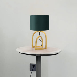 Smethwick bordlampe mørkegrøn [lux.pro].