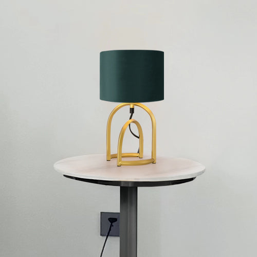 Smethwick bordlampe mørkegrøn [lux.pro].