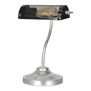 Bordlampe Ditton sølv/sort [lux.pro]
