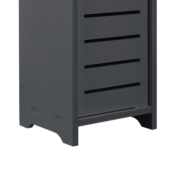 Toiletrulleholder Leoben 80x15x15 cm forskellige farver farver [en.casa]