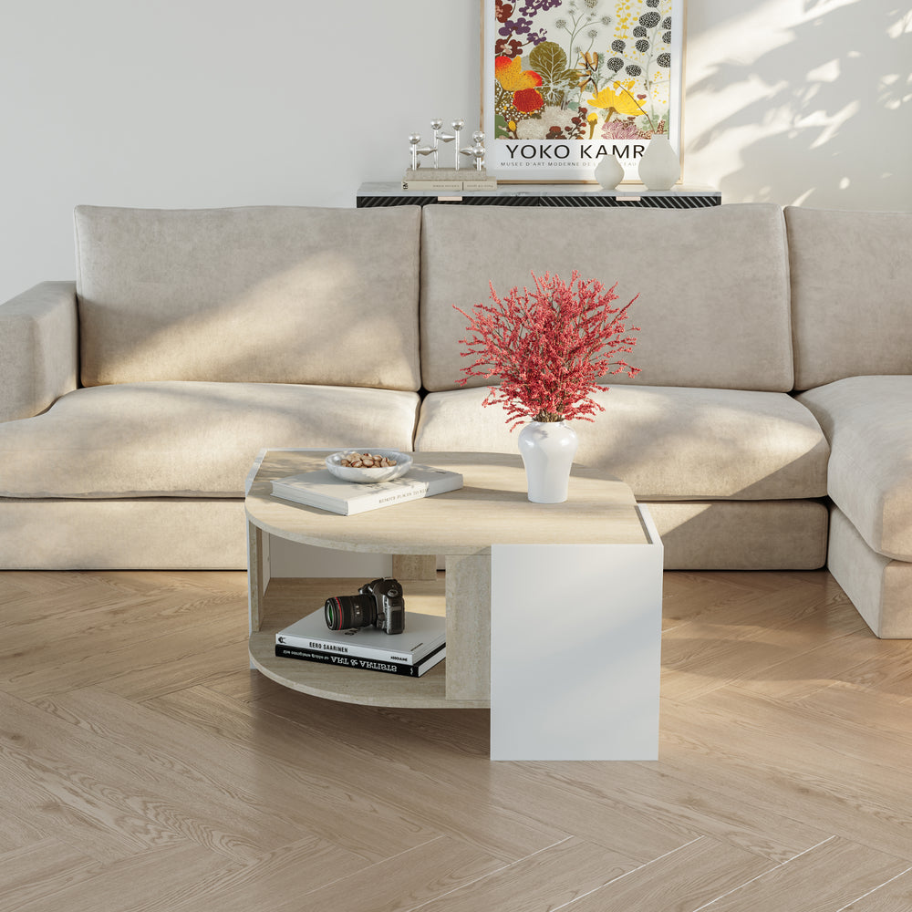 Klipsari sofabord 75x75x40 cm [en.casa]