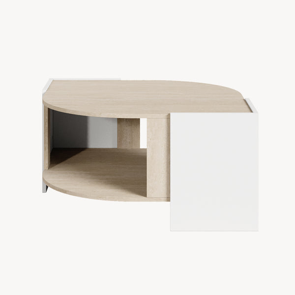 Klipsari sofabord 75x75x40 cm [en.casa]