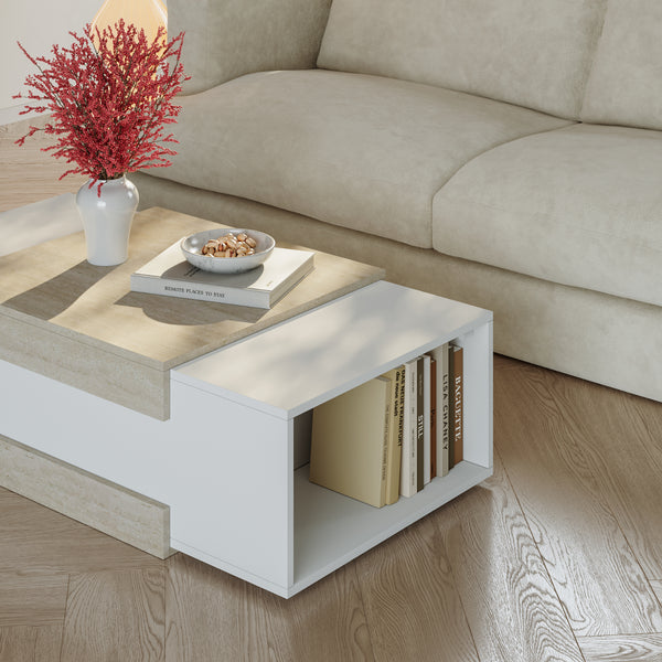 Sofabord Eljak 110x57x31 cm [en.casa]