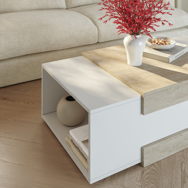 Sofabord Eljak 110x57x31 cm [en.casa]