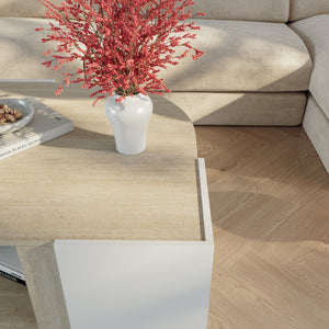Klipsari sofabord 75x75x40 cm [en.casa]