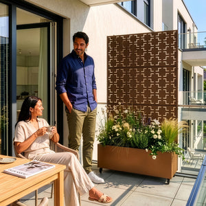 Skillevæg Aaskis med blomsterkasse [casa.pro]
