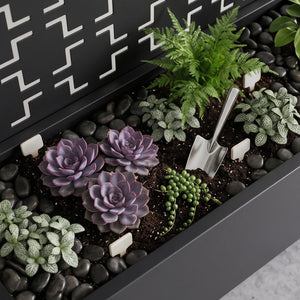 Skillevæg Aaskis med blomsterkasse [casa.pro]