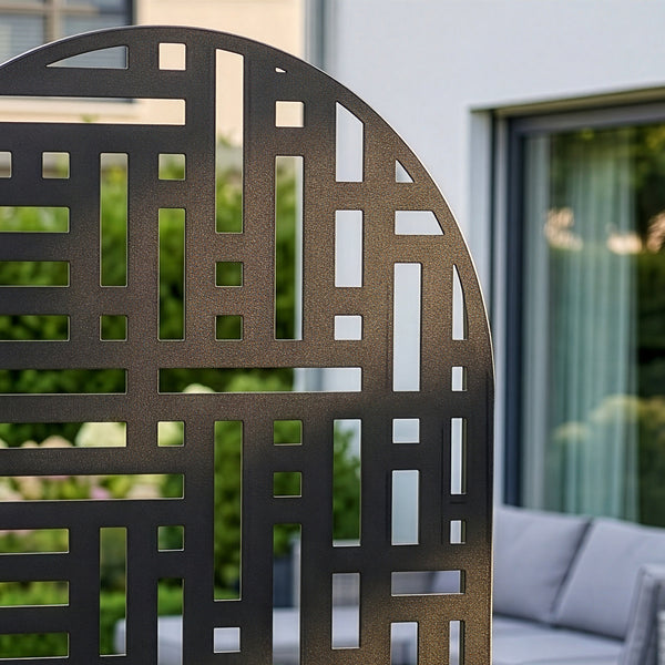 Skillevæg Bernalda med blomsterkasse bueform [casa.pro]