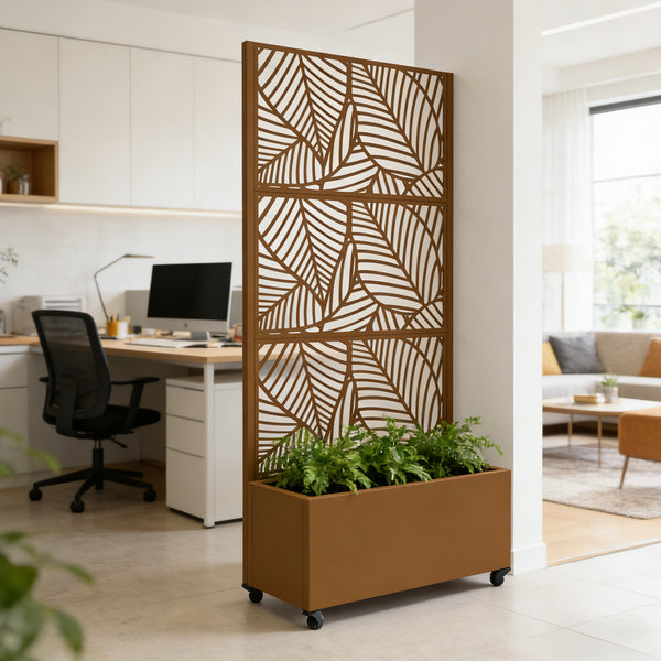 Skillevæg Surnskoki med blomsterkasse [casa.pro]