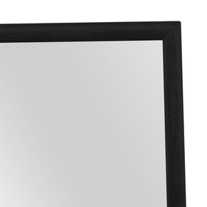 Dørspejl Lesina aluminiumsramme 120x37cm [en.casa]