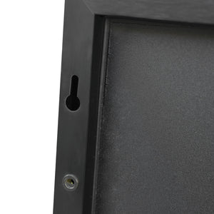 Dørspejl Lesina aluminiumsramme 120x37cm [en.casa]