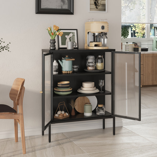 Vitrineskab skænk Vinterhavn [en.casa]