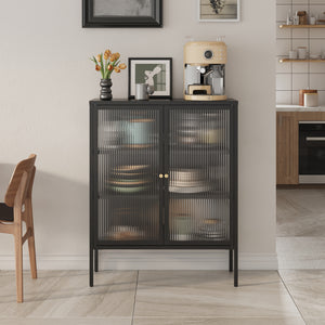 Vitrineskab skænk Vinterhavn [en.casa]