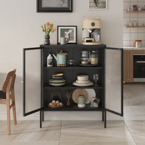 Vitrineskab skænk Vinterhavn [en.casa]