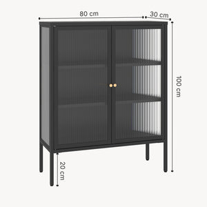 Vitrineskab skænk Vinterhavn [en.casa]
