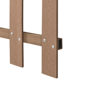 [neu.holz] WPC Hegn - 200x60cm - 12 paneler - i forskellige farver