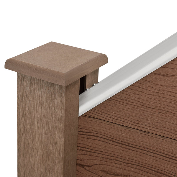[neu.holz]® WPC Hegn - i forskellige farver og størrelser