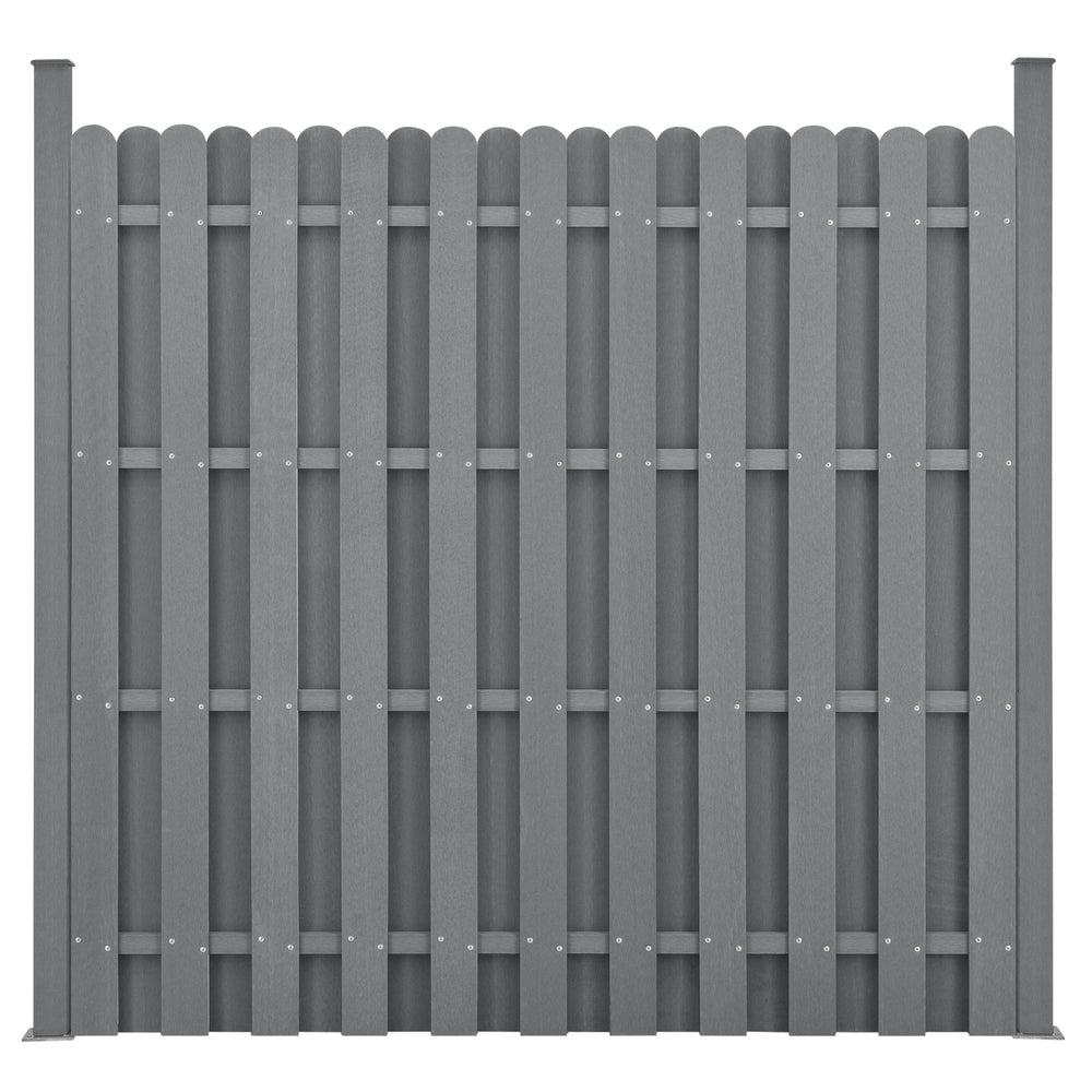 WPC havehegn 185x193 cm [neu.holz] - premiumXL