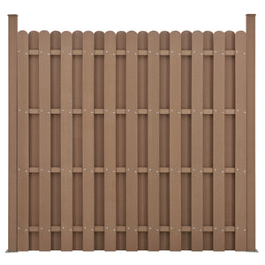 [neu.holz]® Hegn WPC - 11 lægte - grå/brun