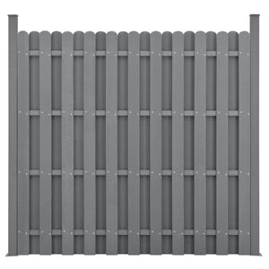 [neu.holz]® Hegn WPC - 11 lægte - grå/brun