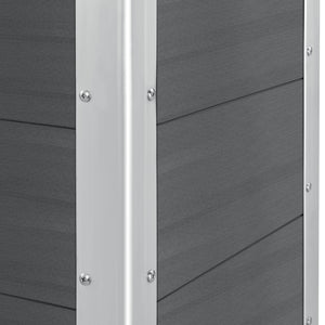 [neu.holz]® WPC Blomsterkasse - 100x50x50cm - udvendig husbrug - i forskellige farver