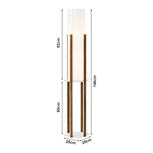 Gulvlampe Gisborne med hylde i forskellige farver. farver [lux.pro]