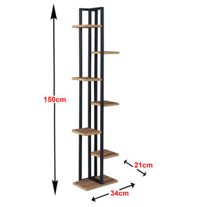 Plantehylde Somero 150x34x21cm forskellige farver farver [en.casa]